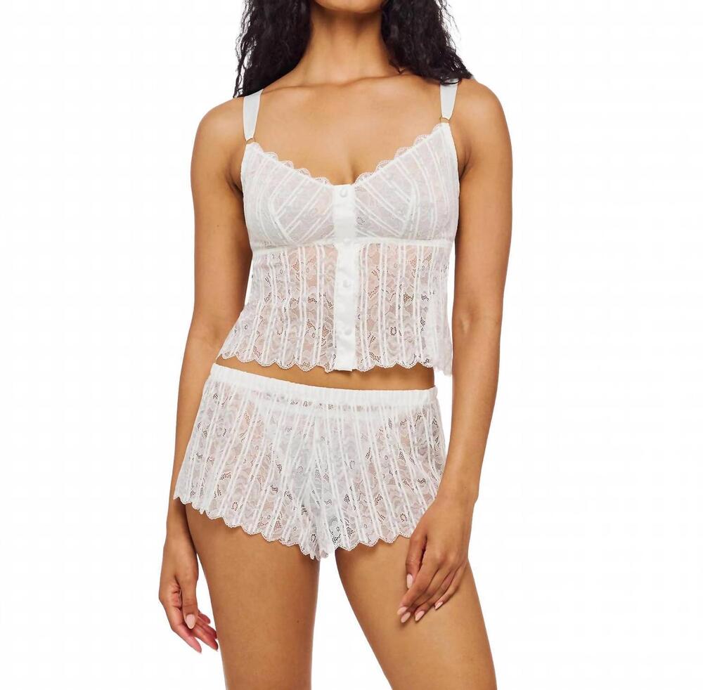 NEW COSABELLA misteriosa cami & boxer set in moon ivory